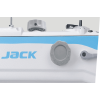 JACK 2030G-4Q - stebnówka 1-igłowa automatyczna z podwójnym transportem, LED, korpus 33,5cm do materiałów ciężkich - komplet