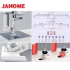 JANOME 415 Maszyna do szycia wieloczynnościowa sterowana mechanicznie, 17 programów szycia