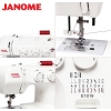 JANOME JUNO E1019 Maszyna do szycia wieloczynnościowa sterowana mechanicznie, 19 programów