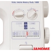 JANOME HD1800 EASY JEANS Maszyna do szycia wieloczynnościowa, sterowana mechanicznie, 19 programów szycia