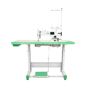 ZOJE A6000P-D-HG-01 Z SET - Stebnówka 1-igłowa mechatroniczna do średnich i ciężkich materiałów z obcinaniem nici i silnikiem AC servo - zestaw