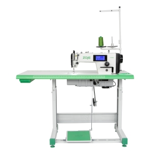 ZOJE ZJ9000E-D4S-TP-02 Z SET Stebnówka automatyczna do lekkich i średnich materiałów, z wbudowanym silnikiem AC Servo i sterowaniem