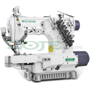 ZOJE ZJC2521-156M-BD-D3 SET - Interlok (kapówka) - 3-igłowy o cylindrycznym łożu z elektromagnetycznym obcinaniem nici - maszyna do szycia kompletna