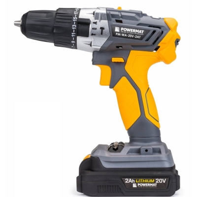 POWERMAT PM-WA-20V-2AT - WKRĘTARKA AKUMULATOROWA Z UDAREM PM-WA-20V-2AT