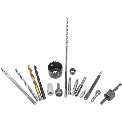 POWERMAT PM-ZWB-204SU - ZESTAW WIERTEŁ I BITÓW 204EL PM-ZWB-204SU