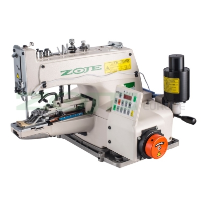 ZOJE ZJ1377-BD SET Guzikarka z elektronicznym wyborem liczby ściegów i wbudowanym silnikiem AC Servo - maszyna do szycia kompletna