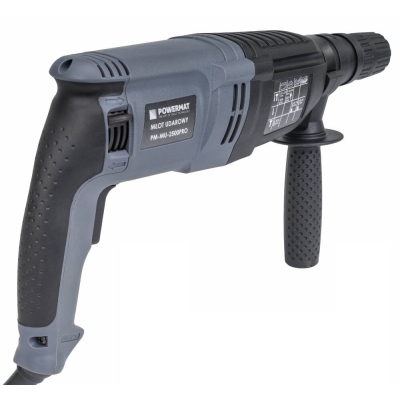 POWERMAT PM-MW-2500PRO - MŁOTOWIERTARKA UDAROWA (WIERTARKA SDS+) 2500W PM-MW-2500PRO UCHWYT SAMOZACISKOWY