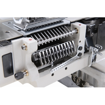 JACK JK-8009VCD-12064PR - gumiarka 12-igłowa, rozstaw igieł 6,4mm, DD, puller odbierający - komplet