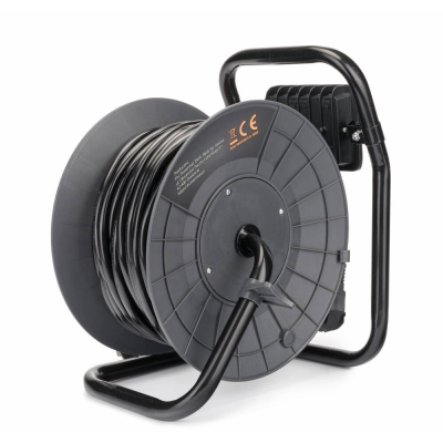 POWERMAT PM-PD-30-3-2.5TH - PRZEDŁUŻACZ BĘBNOWY 30M 3X2,5 NA BĘBNIE + HALOGEN PM-PD-30-3-2.5TH