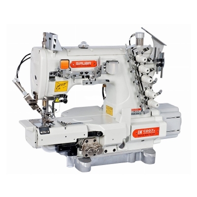 SIRUBA C007K-W812-356/CRURL - renderka cylindryczna, nóż lewy, odsysanie - komplet