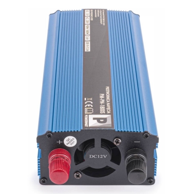 POWERMAT PM-PN-1800S - PRZETWORNICA NAPIĘCIA SAMOCHODOWA 12V 230V 1800W PM-PN-1800S