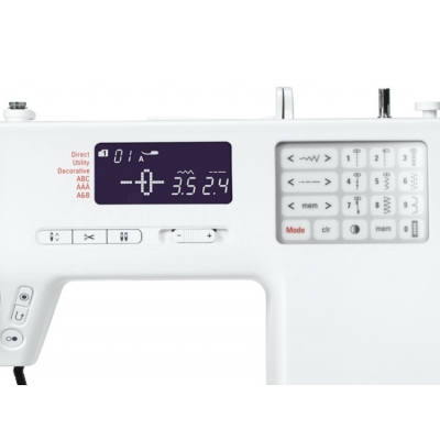 BERNINA B38 Maszyna do szycia wieloczynnościowa sterowana komputerowo, 394 programy szycia