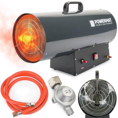 POWERMAT PM-NAG-65GN - NAGRZEWNICA DMUCHAWA GAZOWA REDUKTOR ZESTAW 65KW PM-NAG-65GN