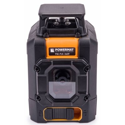 POWERMAT PM-PLK-360T - POZIOMICA LASEROWA / LASER KRZYŻOWY 360° PM-PLK-360T + STATYW I FUTERAŁ
