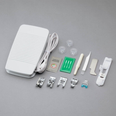 BROTHER FS20S - maszyna domowa, 20 wzorów, automatyczne obszywanie dziurki, automatyczny rygiel i pozycjonowanie igły