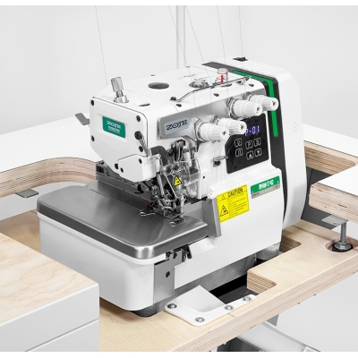 ZOJE B9500-86-02 SET 2-igłowy, 5-nitkowy owerlok machatroniczny do szycia ciężkich materiałów - maszyna do szycia kompletna