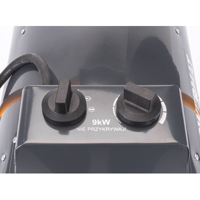 POWERMAT PM-NAG-9EN - NAGRZEWNICA ELEKTRYCZNA DMUCHAWA FARELKA 9KW 400V PM-NAG-9EN
