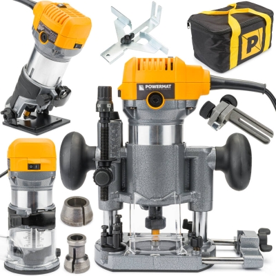 POWERMAT PM-FGW-2000T - FREZARKA GÓRNOWRZECIONOWA KRAWĘDZIOWA WYCINARKA PM-FGW-2000T