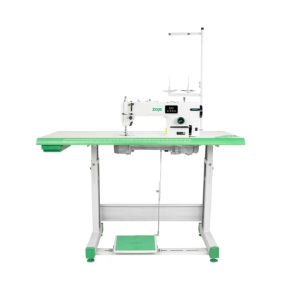 ZOJE A6000P-D-HG-01 Z SET - Stebnówka 1-igłowa mechatroniczna do średnich i ciężkich materiałów z obcinaniem nici i silnikiem AC servo - zestaw