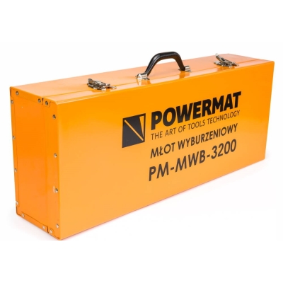 POWERMAT PM-MWB-3200 - MŁOT UDAROWY WYBURZENIOWY HEX SDS 3200W PM-MWB-3200 50J