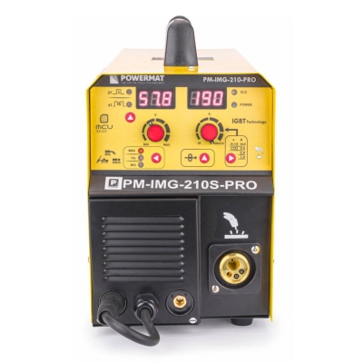 POWERMAT PM-IMG-210S-PRO - SPAWARKA MIGOMAT INWERTOROWY MIG MAG MMA TIG 210A PM-IMG-210S-PRO