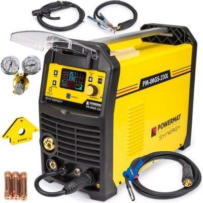 POWERMAT PM-IMGS-230L SYNERGY - MIGOMAT INWERTOROWY 230A MIG / MAG / MMA / LIFT-TIG PM-IMGS-230L SYNERGY