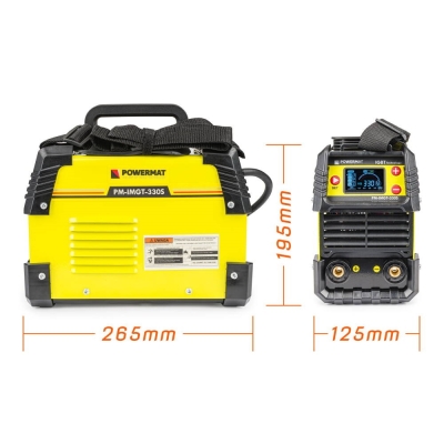 POWERMAT PM-IMGT-330S LCD - SPAWARKA INWERTOROWA 330A IGBT PM-IMGT-330S LCD