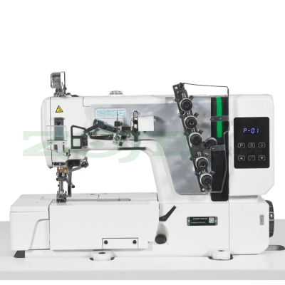 ZOJE C5000-356-02 SET 3-needle, 5-thread interlock for light and medium fabrics - complete sewing machine