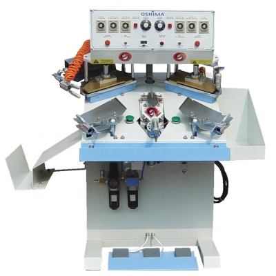 OSHIMA OP-565 III - urządzenie do przewijania i formowania kołnierzyków - komplet