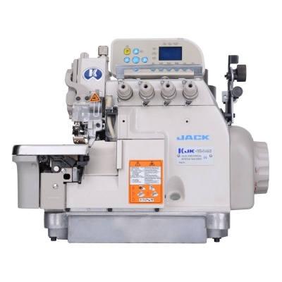 JACK 798TE-4-514-A04 / 435 - 4-thread automatic overlock with top feed, DD servo, LED, for heavy materials - set