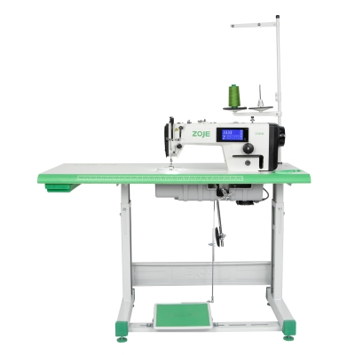 ZOJE ZJ9000E-D4S-TP-02 Z SET Stebnówka automatyczna do lekkich i średnich materiałów, z wbudowanym silnikiem AC Servo i sterowaniem