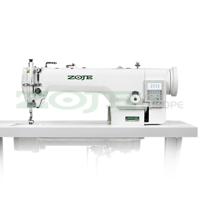 ZOJE ZJ9703HAR-D4 SET Automatyczna stebnówka 1-igłowa, o max. długości ściegu 11 mm, do średnich i grubych materiałów - maszyna do szycia kompletna