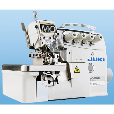 JUKI MO6804D - owerlok 1-igłowy, 3-nitkowy, bezolejowy (suchy) do materiałów lekkich i średnich - komplet