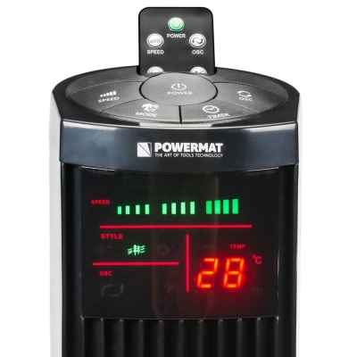 POWERMAT ONYX TOWER-120 - WENTYLATOR KOLUMNOWY POWERMAT ONYX TOWER-120