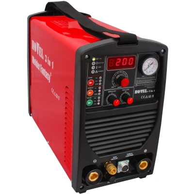 WELDER FANTASY NOVEL 3w1 - spawarka inwertorowa TIG-PULSE/MMA/PLASMA