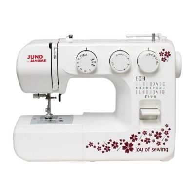 JANOME JUNO E1019 Maszyna do szycia wieloczynnościowa sterowana mechanicznie, 19 programów