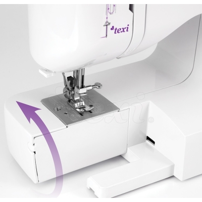 TEXI JOY 13 PURPLE Automatyczna, wieloczynnościowa maszyna do szycia, 13 programów szycia