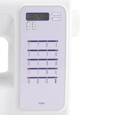 BROTHER FS20S - maszyna elektroniczna, 20 wbudowanych wzorów, funkcje automatyczne