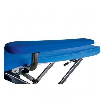 ROTONDI MINI 9S - składany stół prasowalniczy z odsysaniem, podgrzewaną powierzchnią i nadmuchem, opcjonalnie z prasulcem - do materiałów delikatnych