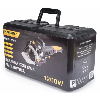 POWERMAT PM-FC-1200T - LAMELOWNICA FREZARKA DO DREWNA 1200W PM-FC-1200T