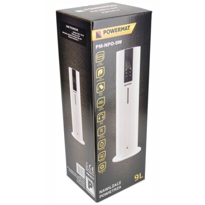 POWERMAT PM-NPO-9W - ULTRADŹWIĘKOWY NAWILŻACZ POWIETRZA DYFUZOR 28W 9L PM-NPO-9W