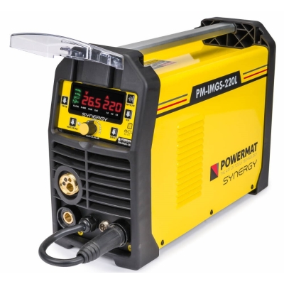 POWERMAT PM-IMGS-220L SYNERGY - MIGOMAT INWERTOROWY 220A MIG / MAG / MMA / LIFT-TIG PM-IMGS-220L SYNERGY