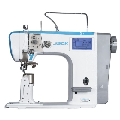 JACK JK-S7-91 - maszyna słupkowa z elektronicznym transportem rolkowym, servo DD, LED - komplet