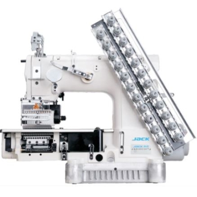 JACK JK-8009VCD-12064PR - gumiarka 12-igłowa, rozstaw igieł 6,4mm, DD, puller odbierający - komplet