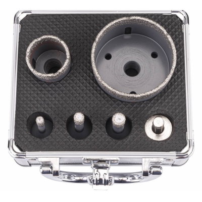 POWERMAT PM-ZOD-6T PM0992 - ZESTAW OTWORNIC KORONEK OTWORNICA DIAMENTOWA M14 PM-ZOD-6T PM0992