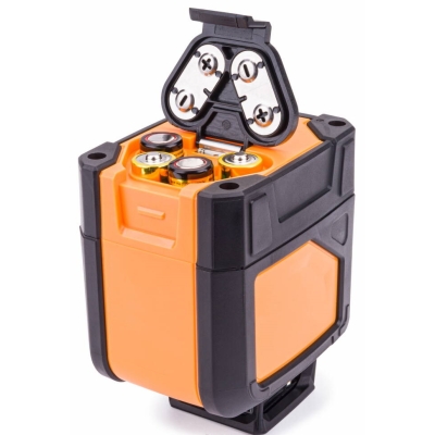 POWERMAT PM-PLK-360T - POZIOMICA LASEROWA / LASER KRZYŻOWY 360° PM-PLK-360T + STATYW I FUTERAŁ