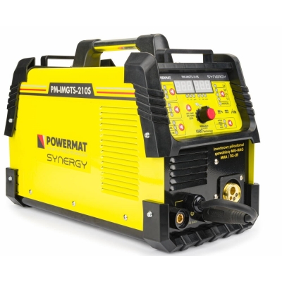 POWERMAT PM-IMGTS-210S SYNERGY - MIGOMAT INWERTOROWY 210A MIG / MAG / MMA / LIFT-TIG PM-IMGTS-210S SYNERGY