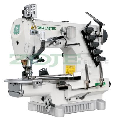 ZOJE ZJC2503-164M-BD SET - Interlok (kapówka) - 3-igłowy do lamowania, o cylindrycznym łożu i pozycjonowaniem igieł - maszyna do szycia kompletna