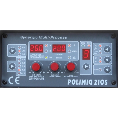 WELDER FANTASY POLIMIG 210S - półautomat spawalniczy inwerterowy 3w1 + komplet uchwytów