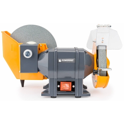 POWERMAT PM-SS-1850M-SM - SZLIFIERKA STOŁOWA KAMIENIOWA BOCZNA 1850W PM-SS-1850M-SM